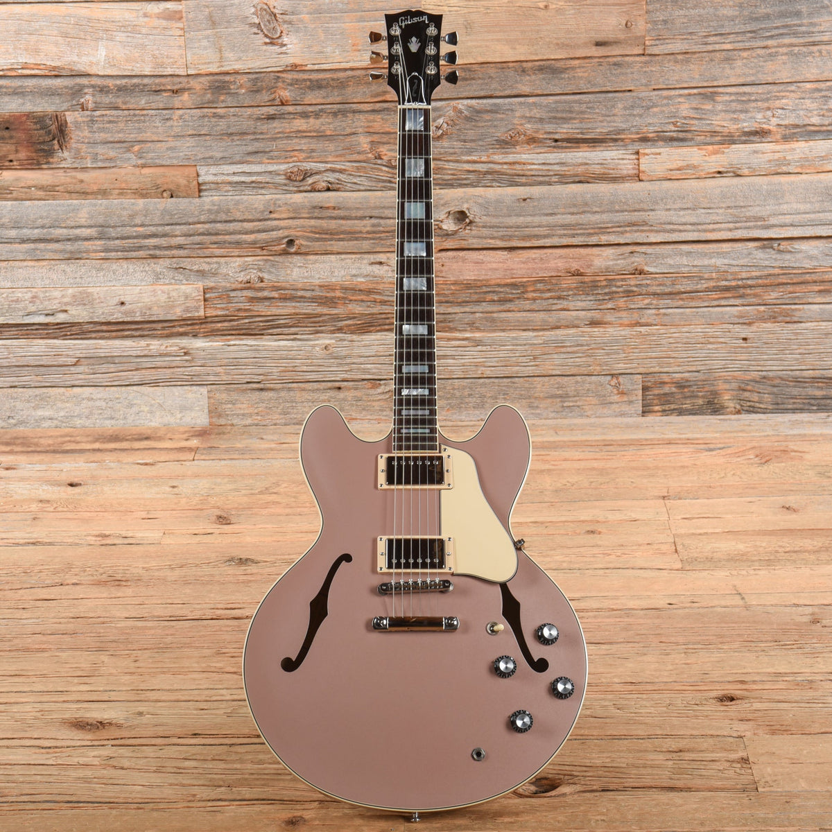 Gibson Memphis ES-335 Big Block Retro Wood Rose 2018 - View 4 | MusicMarket
