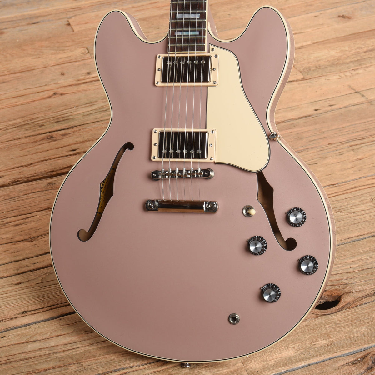Gibson Memphis ES-335 Big Block Retro Wood Rose 2018 - View 2 | MusicMarket