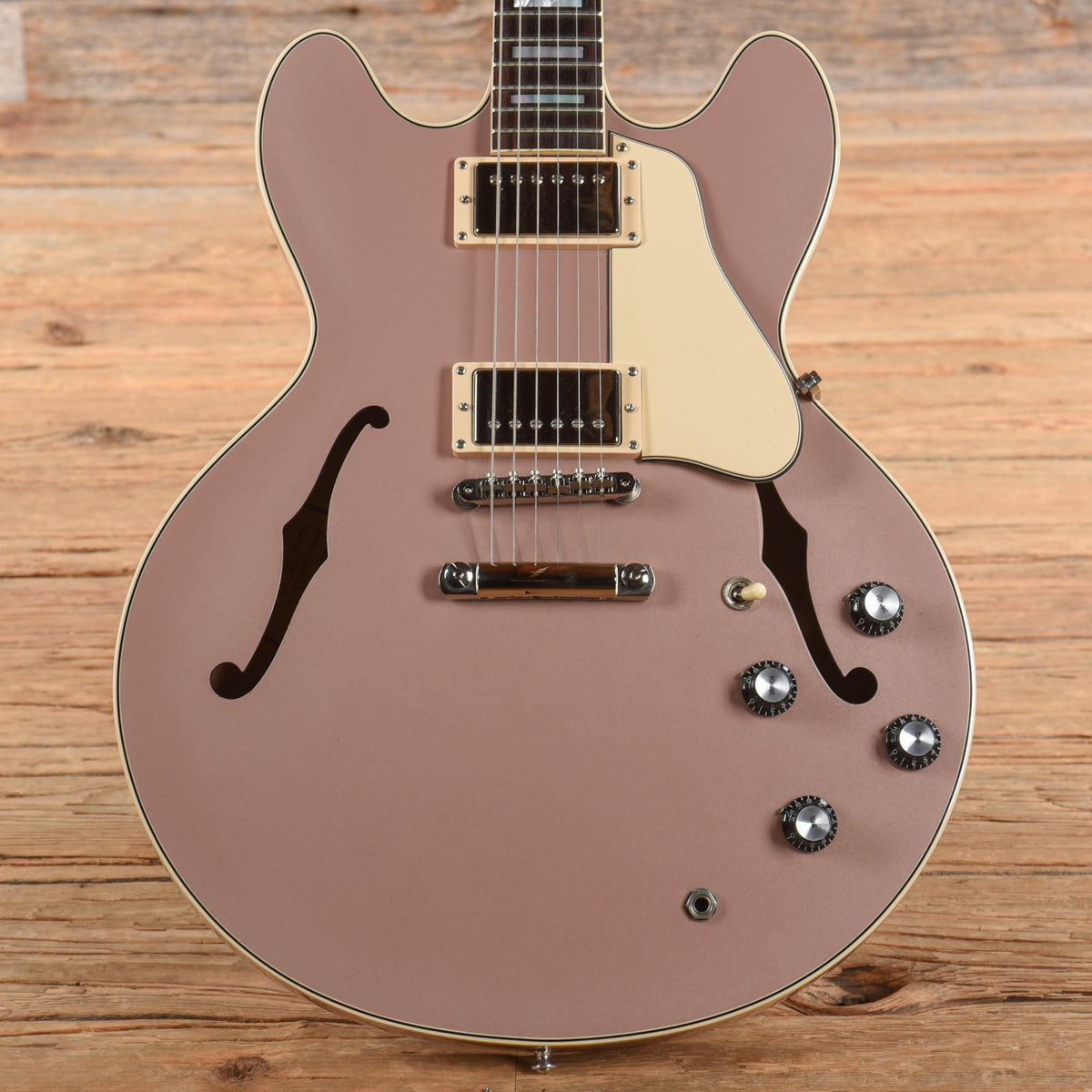 Gibson Memphis ES-335 Big Block Retro Wood Rose 2018 - MusicMarket