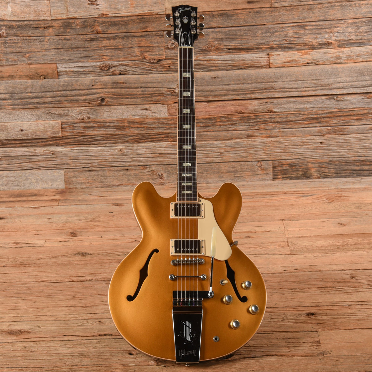 Gibson Memphis ES-335 Block Goldtop 2016 - View 4 | MusicMarket