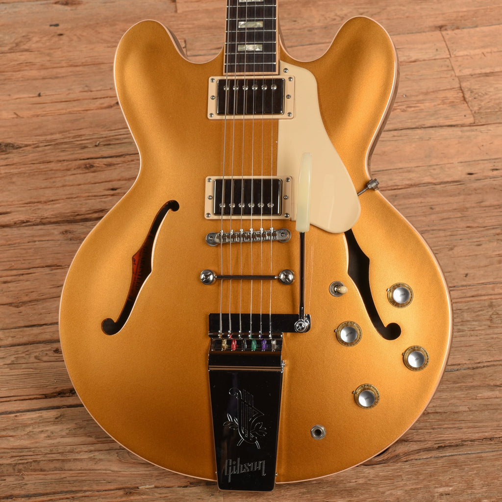 Gibson Memphis ES-335 Block Goldtop 2016 - View 2 | MusicMarket