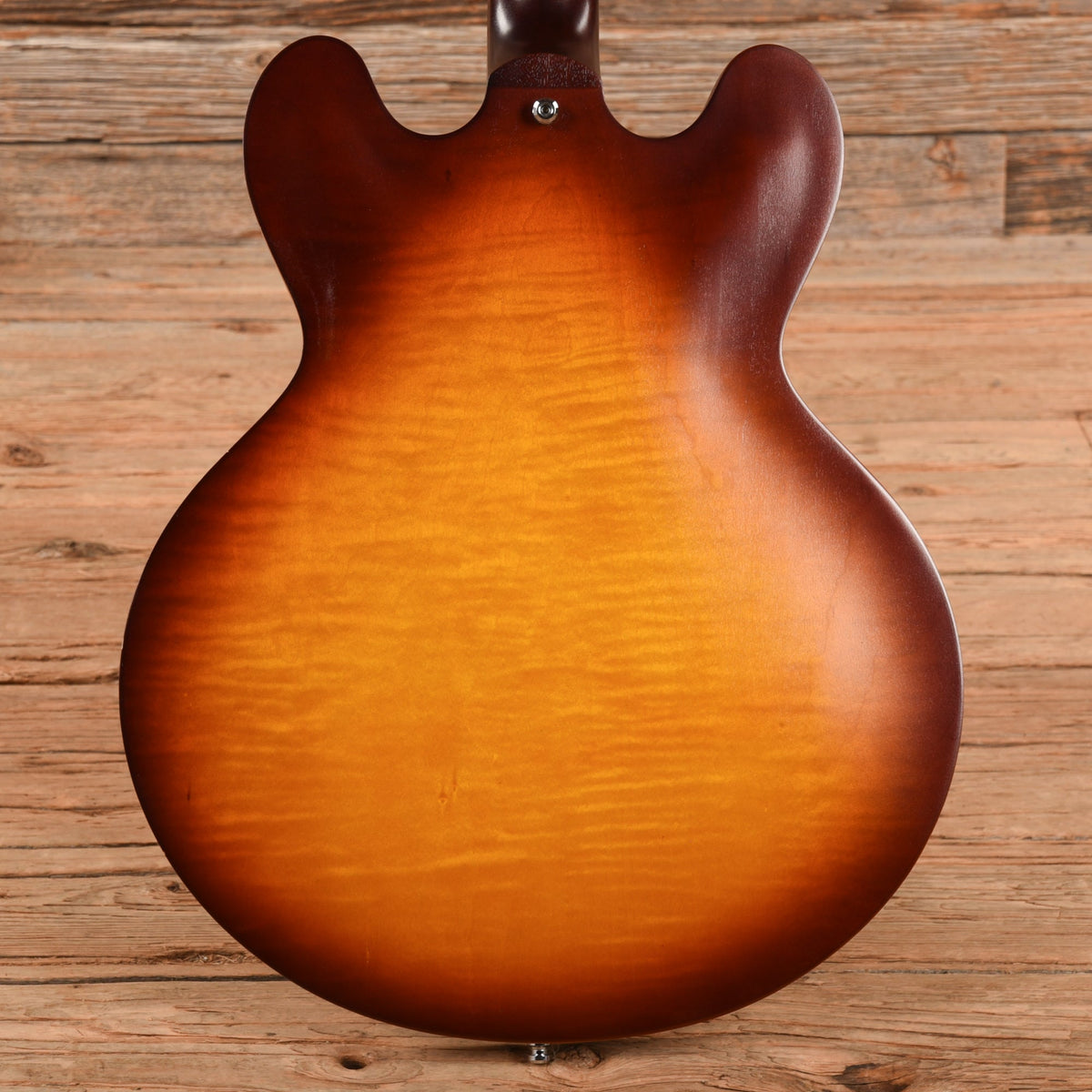 Gibson Mod Collection ES-335 Block Satin Vintage Sunburst 2021 LEFTY - View 3 | MusicMarket