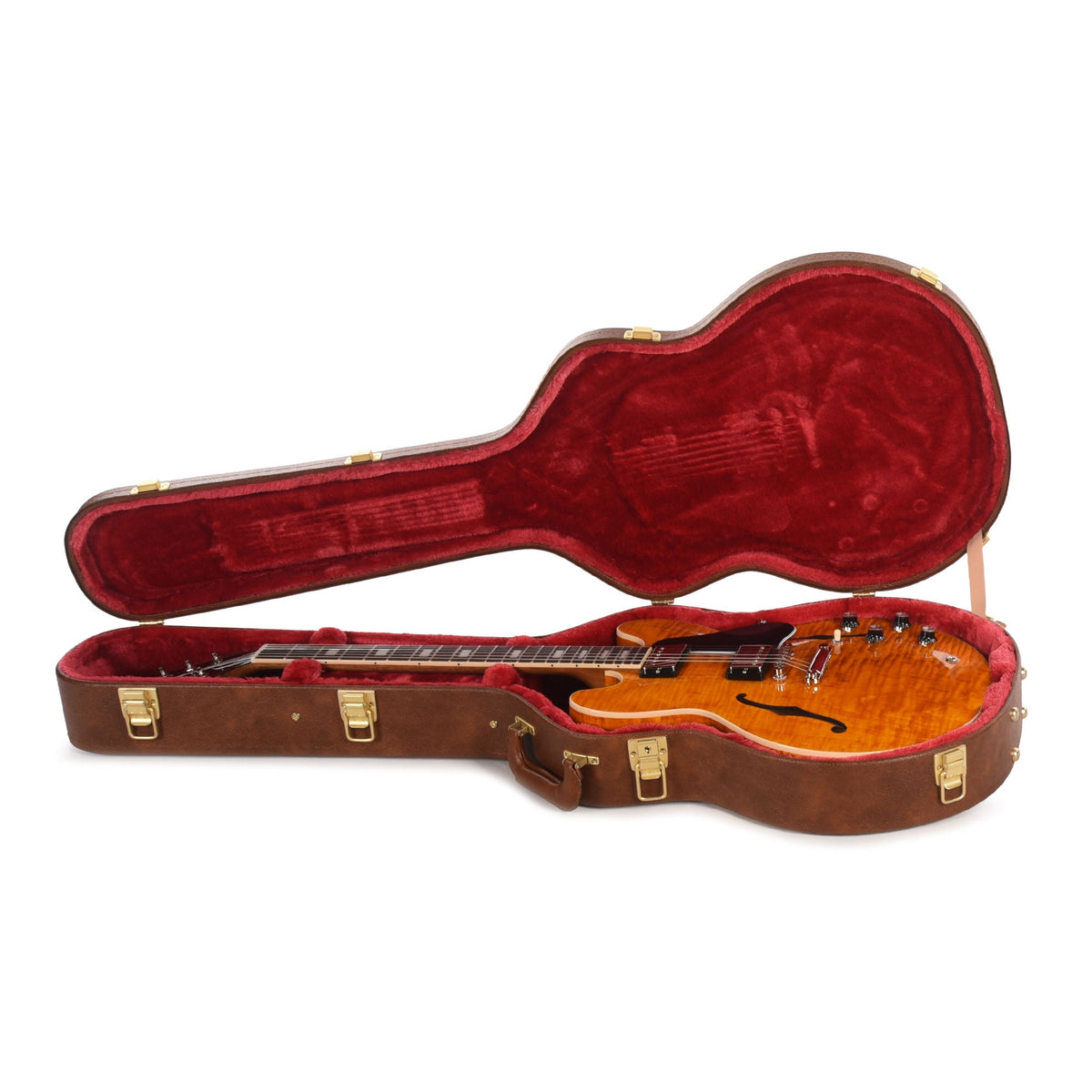 Gibson Original ES-335 Figured Honey Amber - View 8 | MusicMarket
