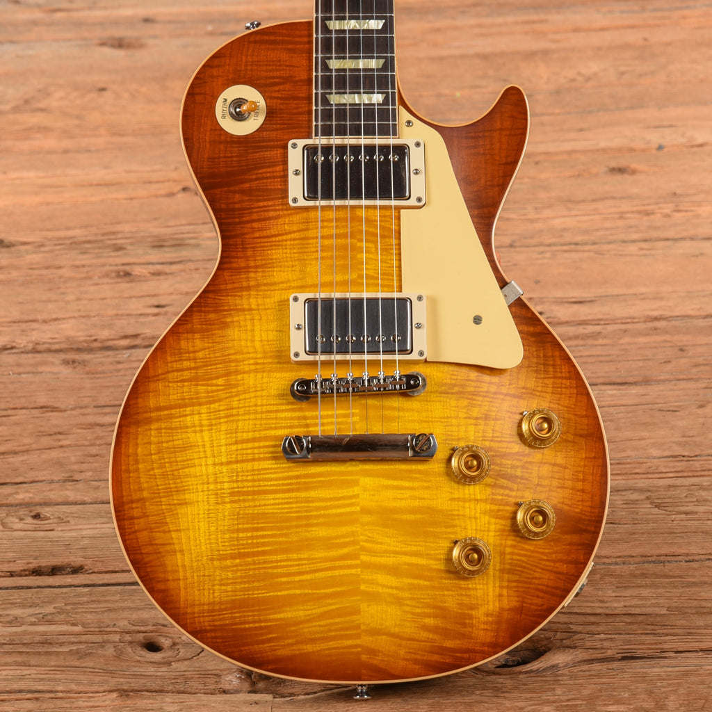 Gibson 1959 LP Standard "CME Spec" w/'59 Carmelita Neck Slow Iced Tea Fade VOS 2024 - MusicMarket