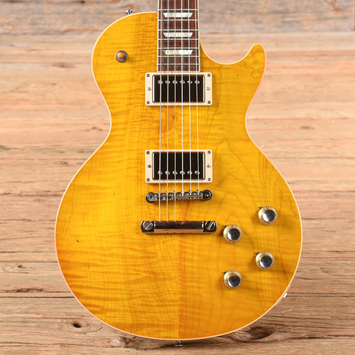 Gibson 1960 Les Paul Standard Reissue Dave's Guitar Shop Lemon Burst 2023 - MusicMarket