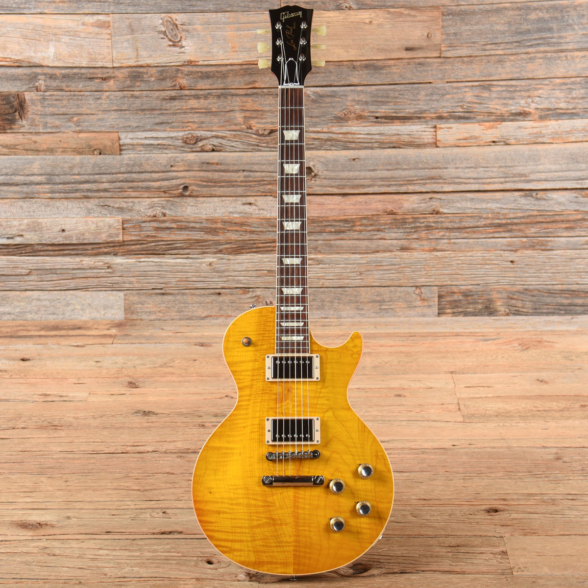 Gibson 1960 Les Paul Standard Reissue Dave's Guitar Shop Lemon Burst 2023 - View 4 | MusicMarket