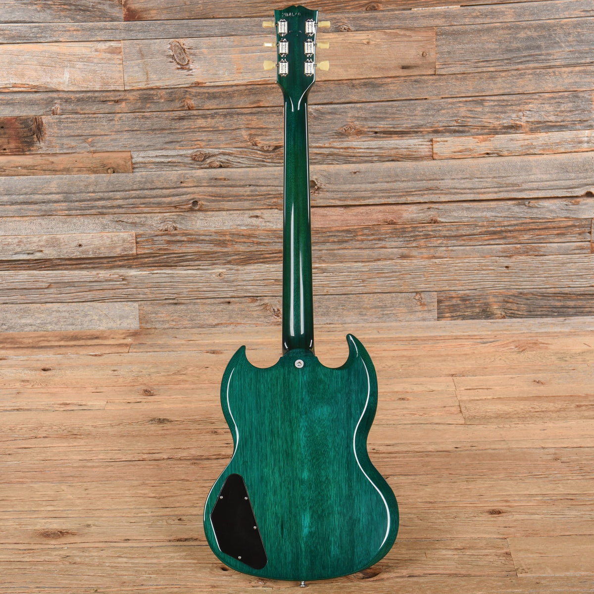 Gibson '61 SG Standard Reissue Green 2024 - View 5 | MusicMarket