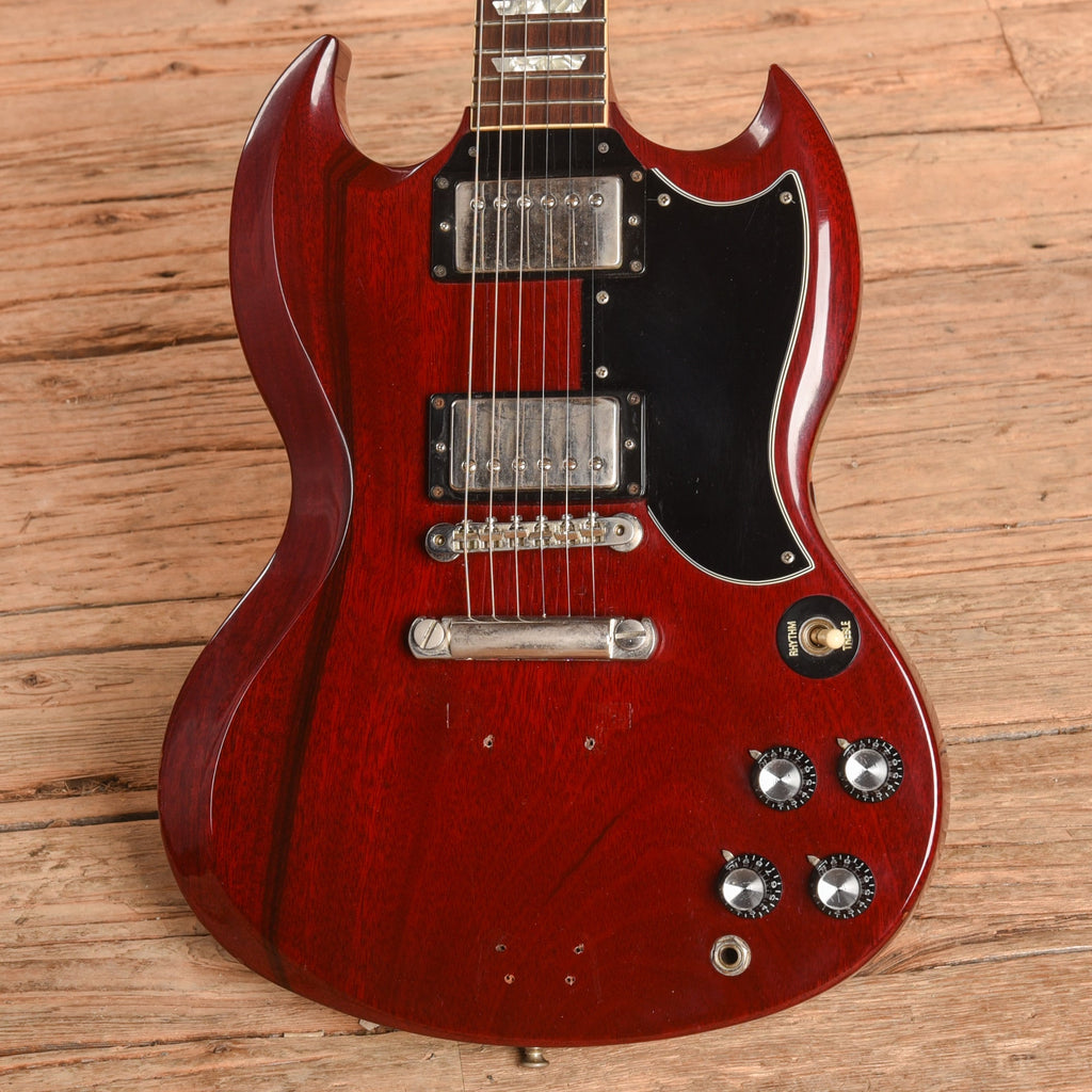Gibson '62 SG Standard Reissue Cherry 1990 - View 2 | MusicMarket