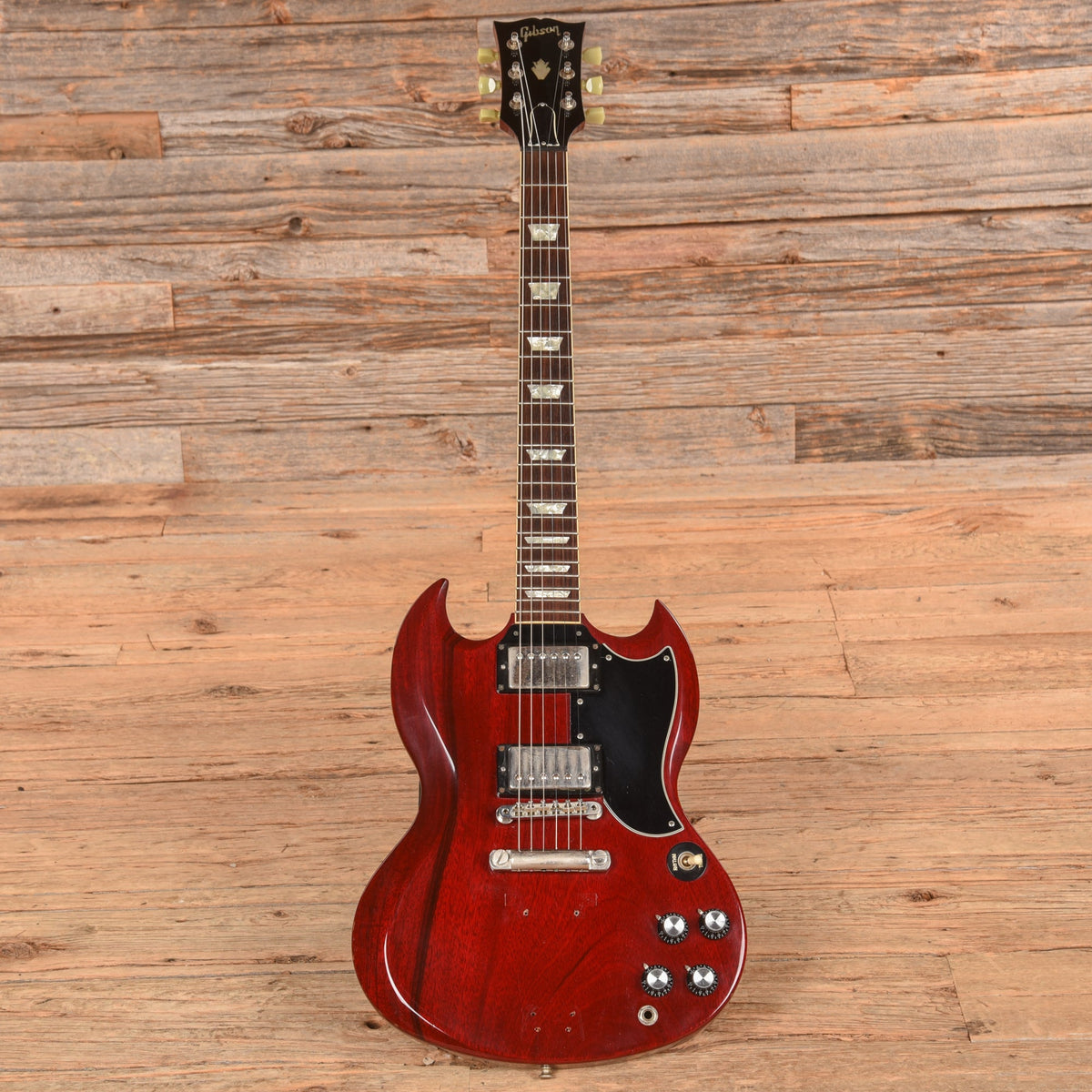 Gibson '62 SG Standard Reissue Cherry 1990 - View 4 | MusicMarket