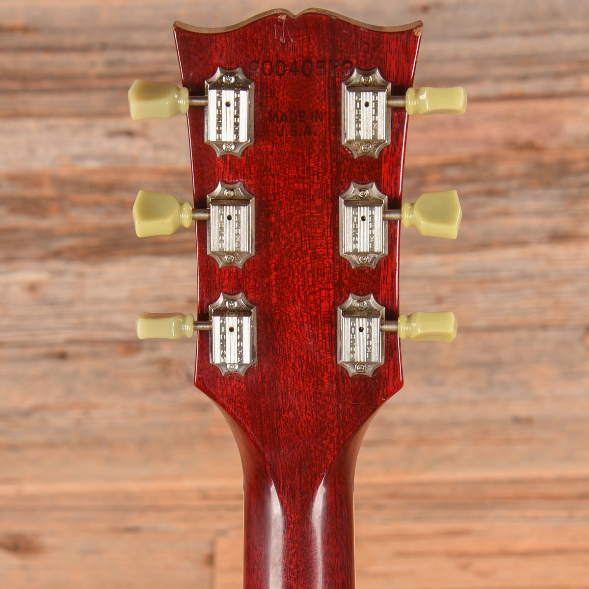 Gibson '62 SG Standard Reissue Cherry 1990 - View 7 | MusicMarket