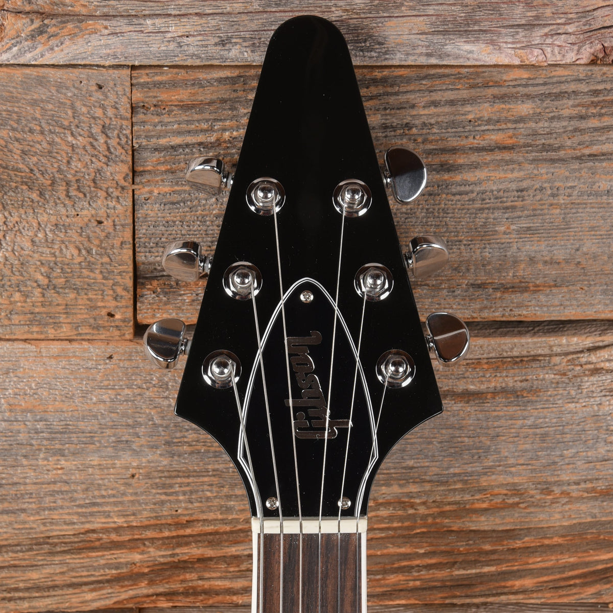 Gibson 70's Flying V Ebony 2023 - View 6 | MusicMarket