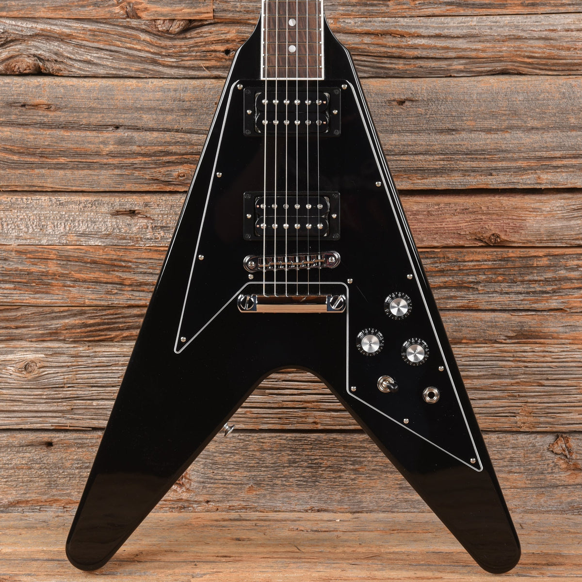 Gibson 70's Flying V Ebony 2023 - MusicMarket