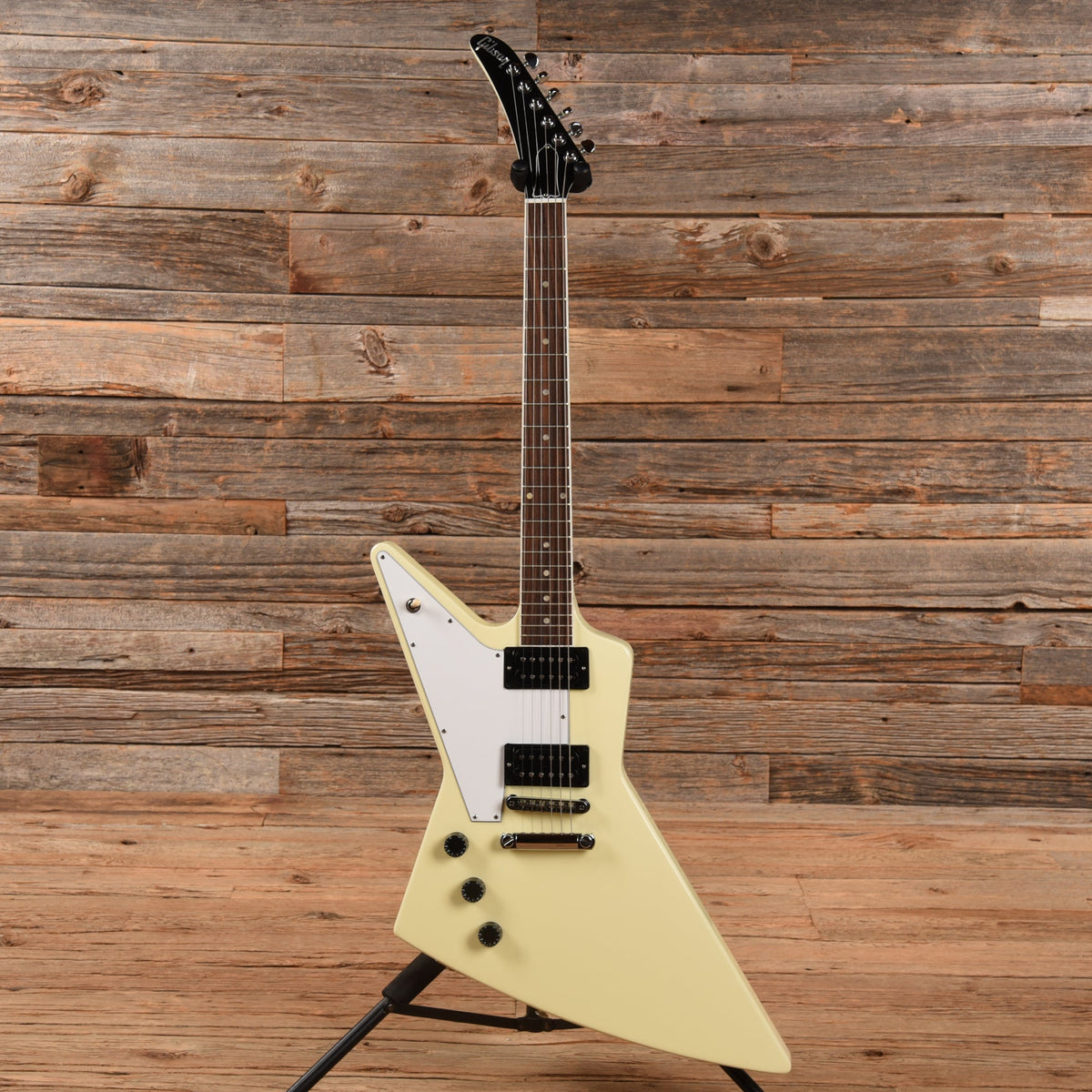 Gibson 70s Explorer White 2021 LEFTY - View 4 | MusicMarket