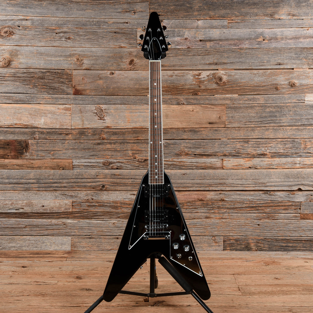 Gibson 70s Flying V Ebony 2024 - View 4 | MusicMarket