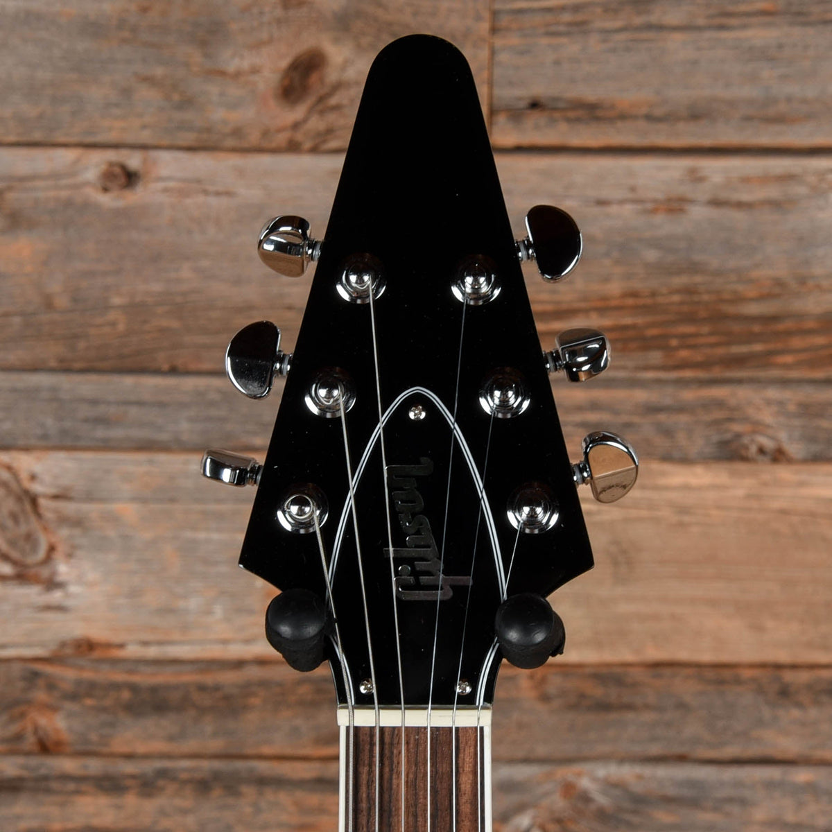 Gibson 70s Flying V Ebony 2024 - View 6 | MusicMarket