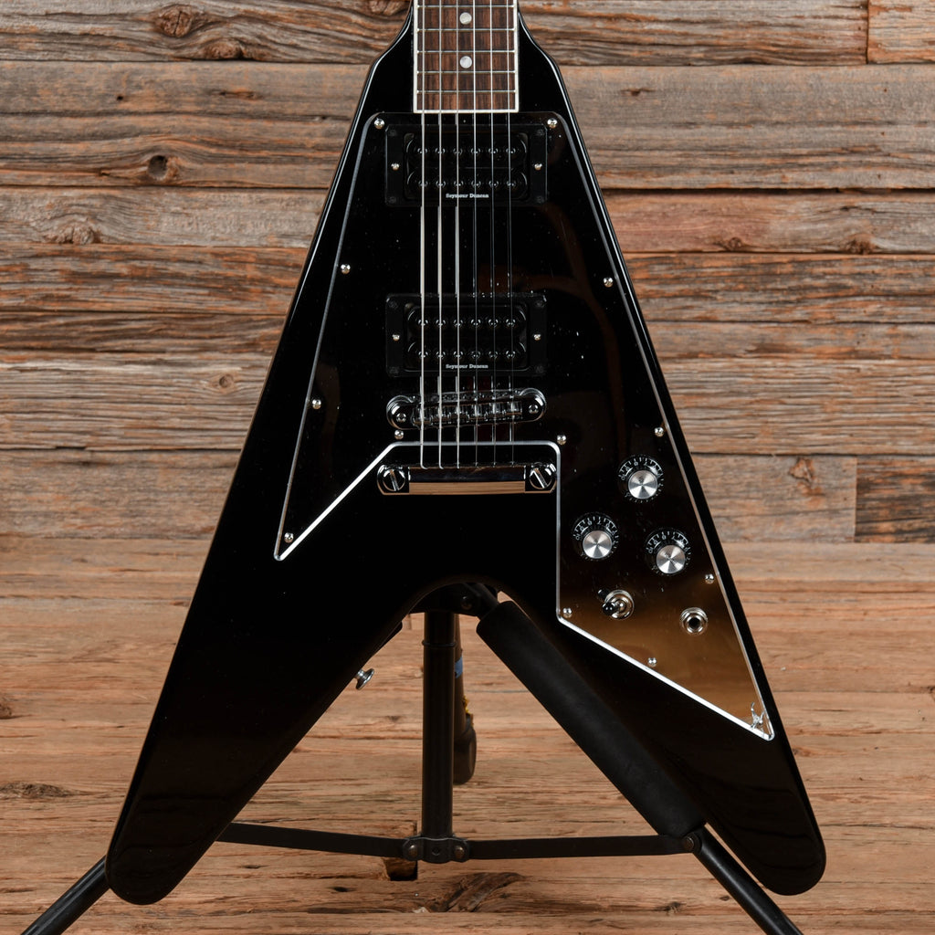Gibson 70s Flying V Ebony 2024 - MusicMarket