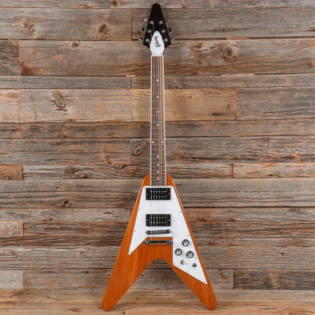 Gibson '70s Flying V Natural 2023 - View 4 | MusicMarket