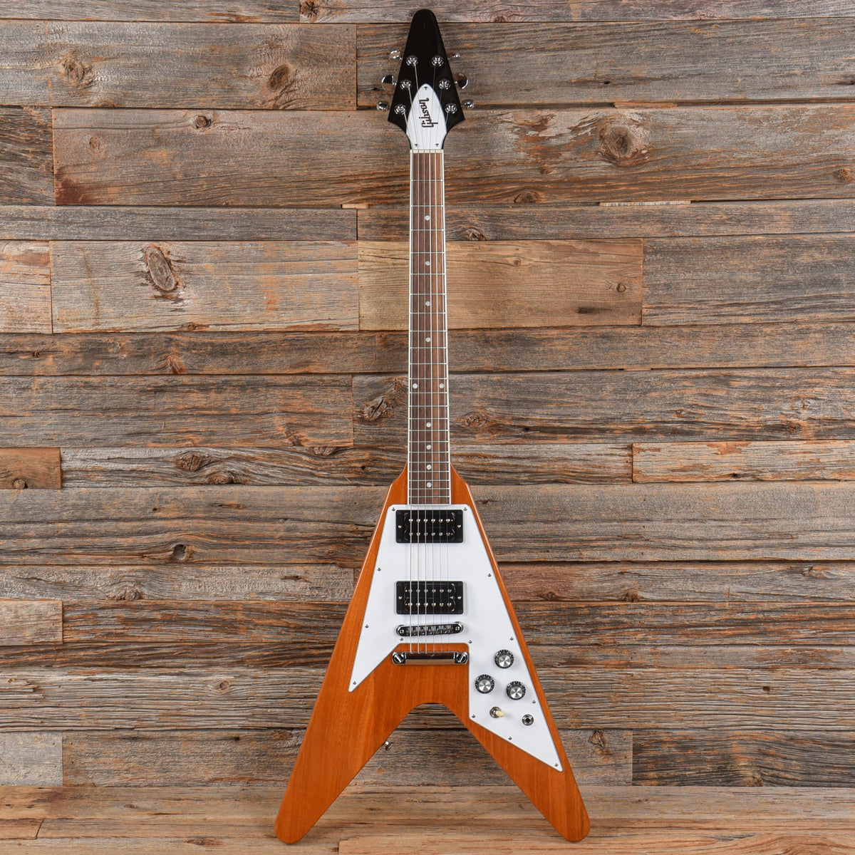 Gibson '70s Flying V Natural 2023 - View 4 | MusicMarket