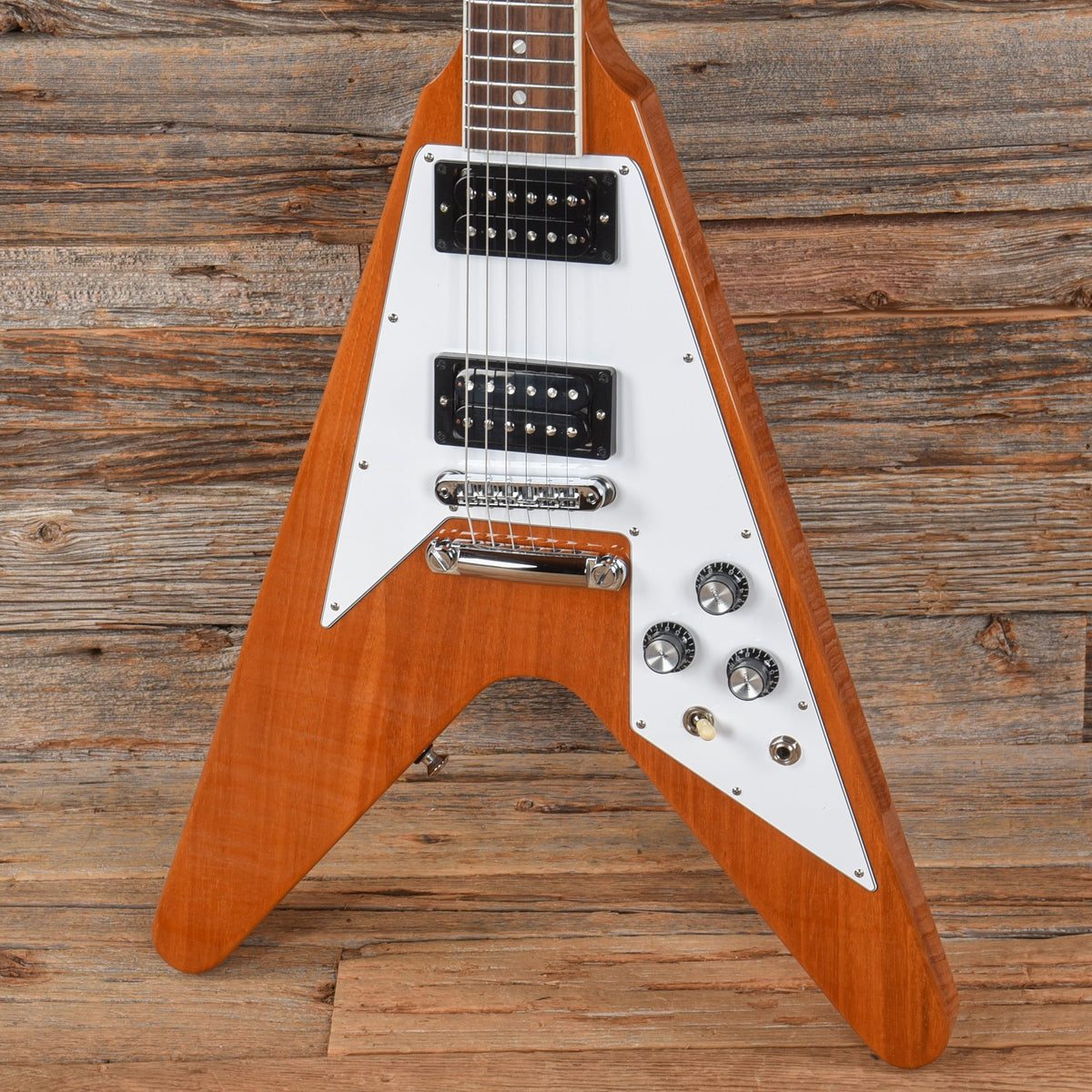Gibson '70s Flying V Natural 2023 - View 2 | MusicMarket