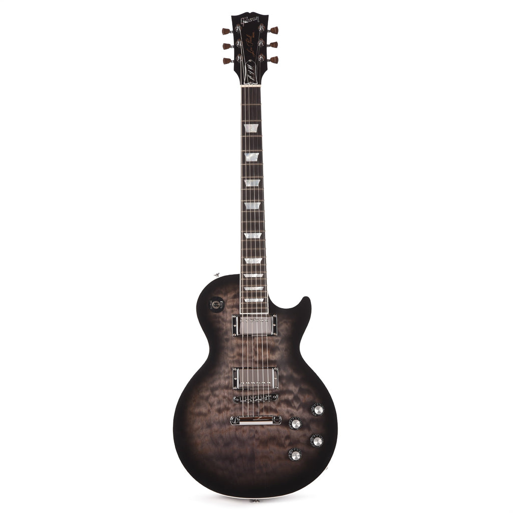 Gibson Artist Mark Morton Les Paul Modern Quilt Translucent Ebony Burst Satin - View 4 | MusicMarket