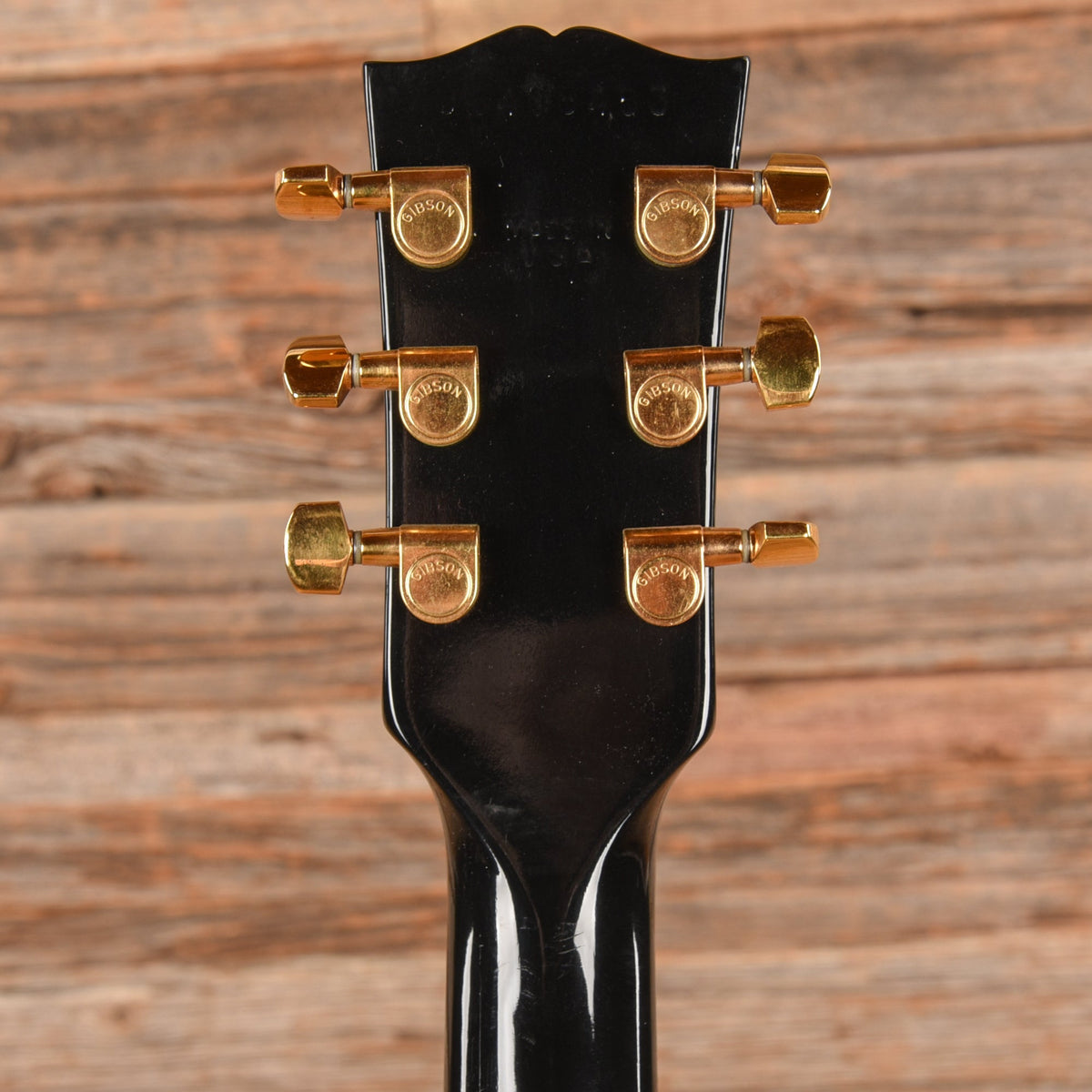 Gibson Chet Atkins SST 6 String Black 1998 - Dave Amato of REO Speedwagon - View 7 | MusicMarket