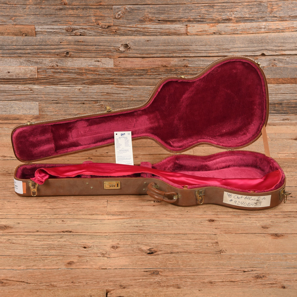 Gibson Chet Atkins SST 6 String Black 1998 - Dave Amato of REO Speedwagon - View 9 | MusicMarket