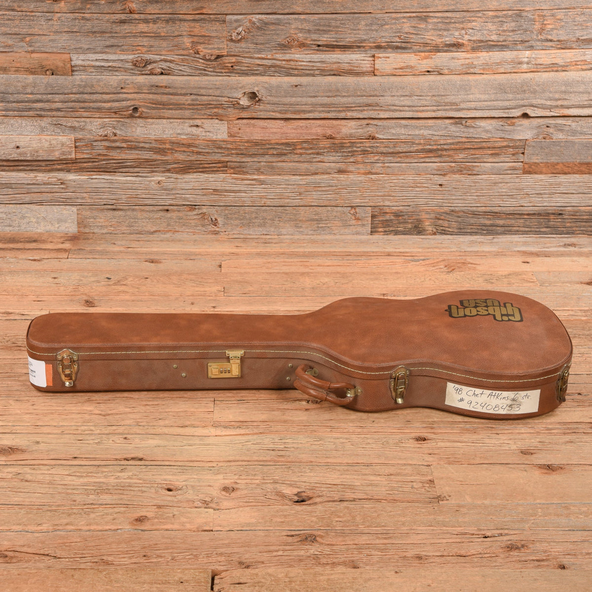Gibson Chet Atkins SST 6 String Black 1998 - Dave Amato of REO Speedwagon - View 8 | MusicMarket