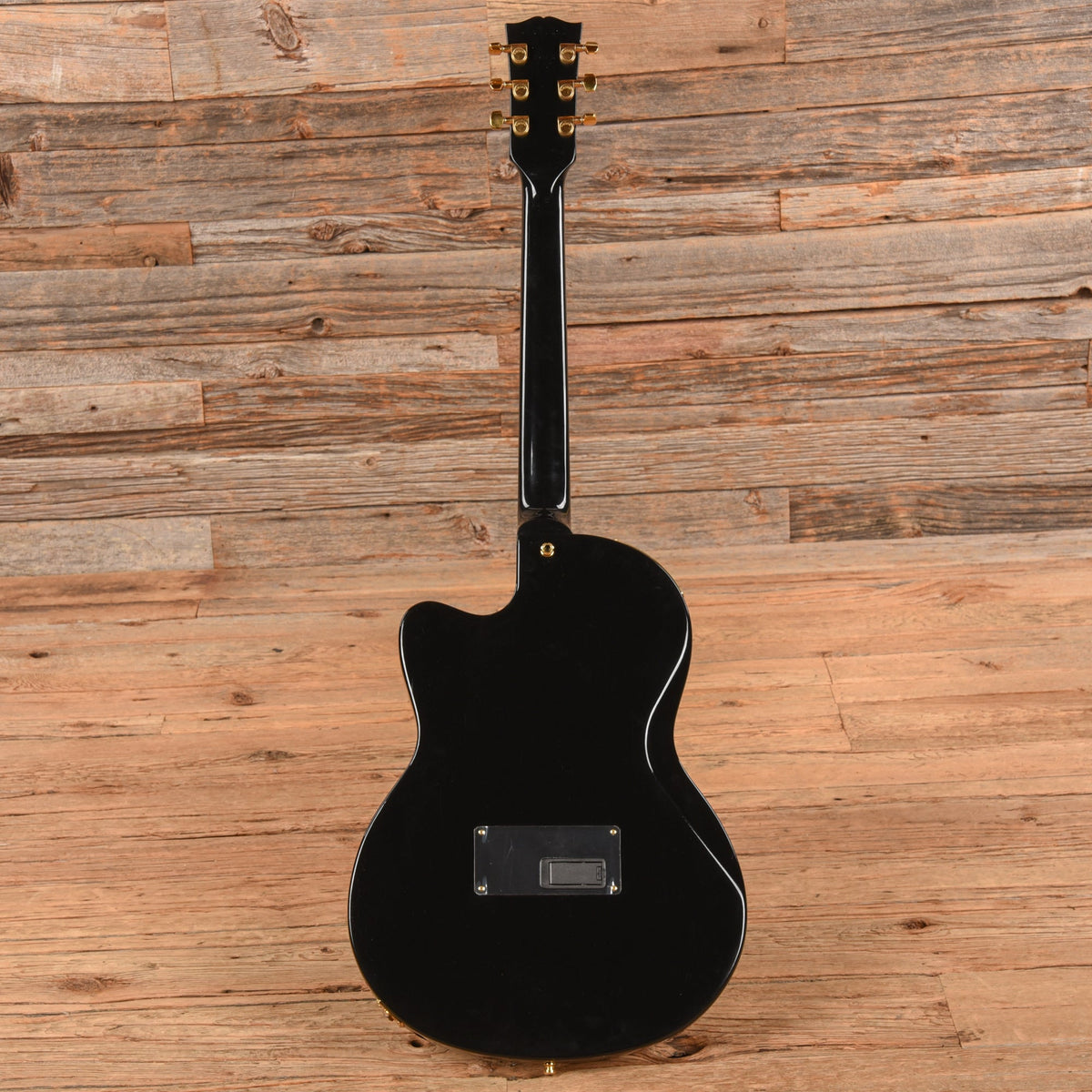 Gibson Chet Atkins SST 6 String Black 1998 - Dave Amato of REO Speedwagon - View 5 | MusicMarket