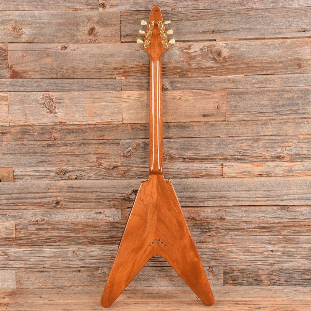 Gibson Custom 1958 Flying V Mahogany Natural 2021 - View 5 | MusicMarket