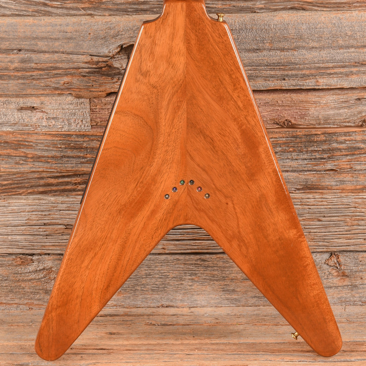 Gibson Custom 1958 Flying V Mahogany Natural 2021 - View 3 | MusicMarket