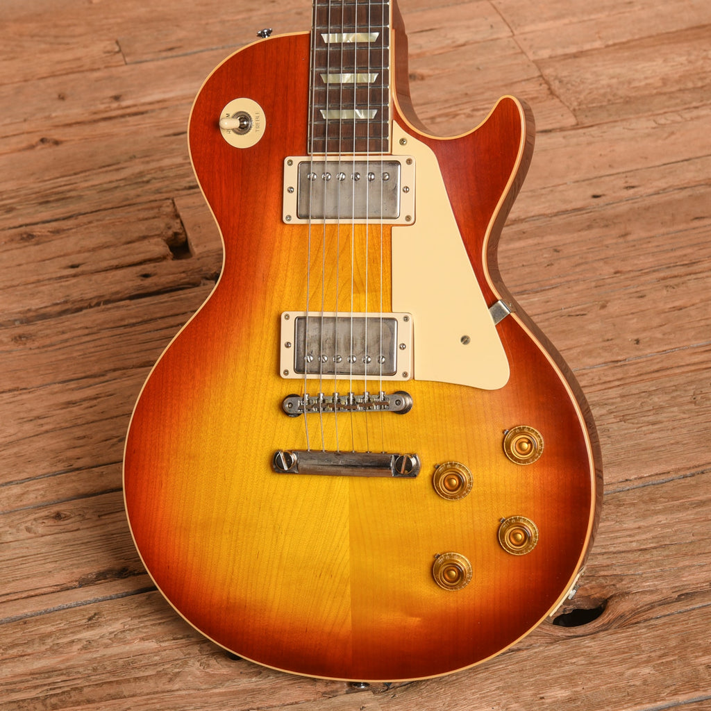 Gibson Custom 1958 Les Paul Standard "CME Spec" Antiquity Burst VOS 2021 - View 2 | MusicMarket