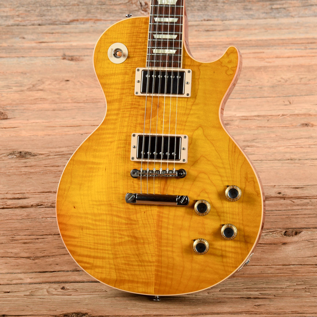 Gibson Custom 1960 Les Paul Standard Reissue Dave's Guitar Shop Lemon Burst 2023 - View 2 | MusicMarket
