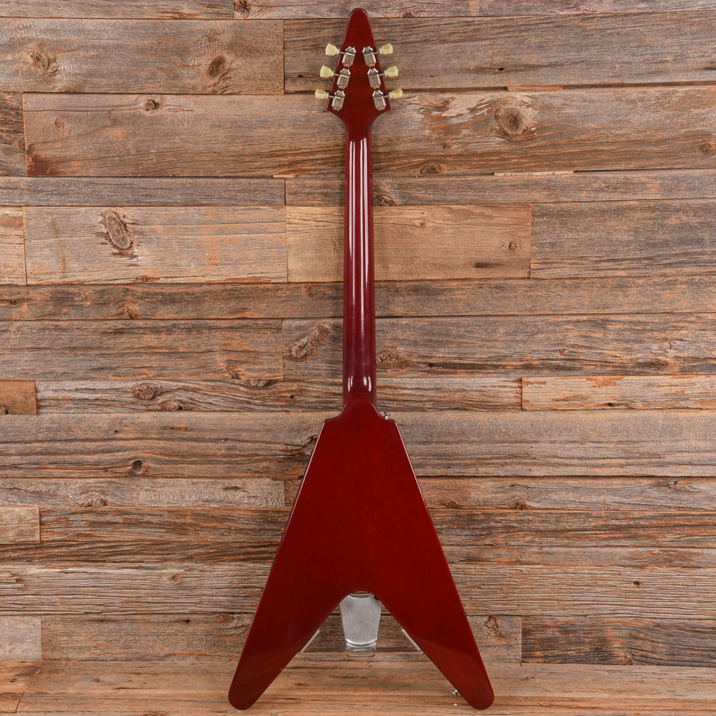Gibson Custom 1964 Lonnie Mack Flying V Cherry 1995 - View 5 | MusicMarket