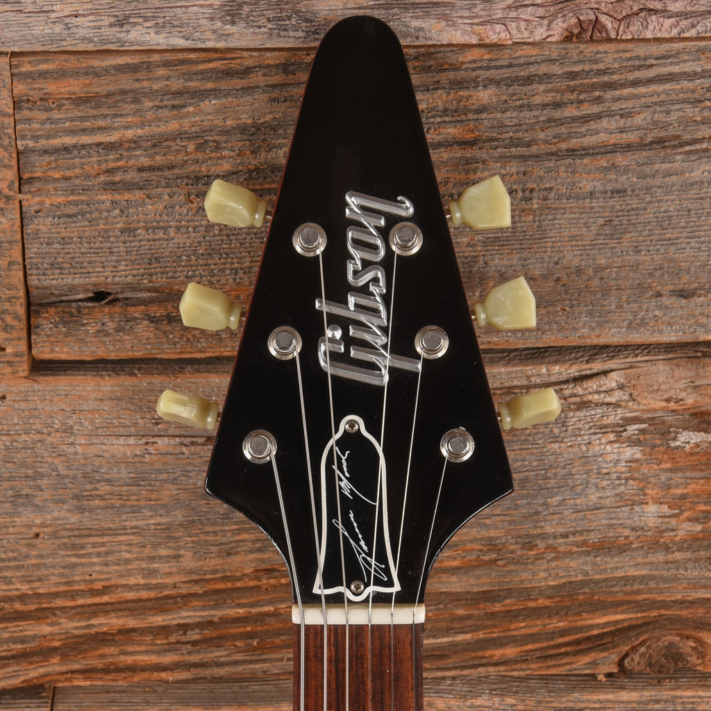 Gibson Custom 1964 Lonnie Mack Flying V Cherry 1995 - View 6 | MusicMarket