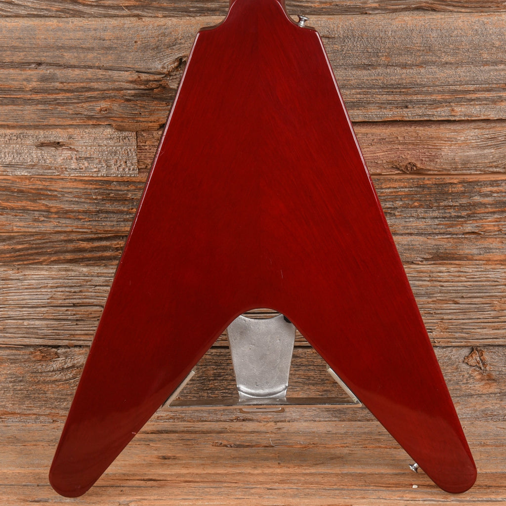 Gibson Custom 1964 Lonnie Mack Flying V Cherry 1995 - View 3 | MusicMarket