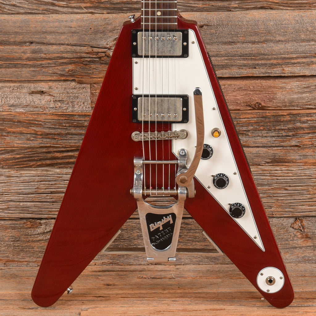 Gibson Custom 1964 Lonnie Mack Flying V Cherry 1995 - MusicMarket