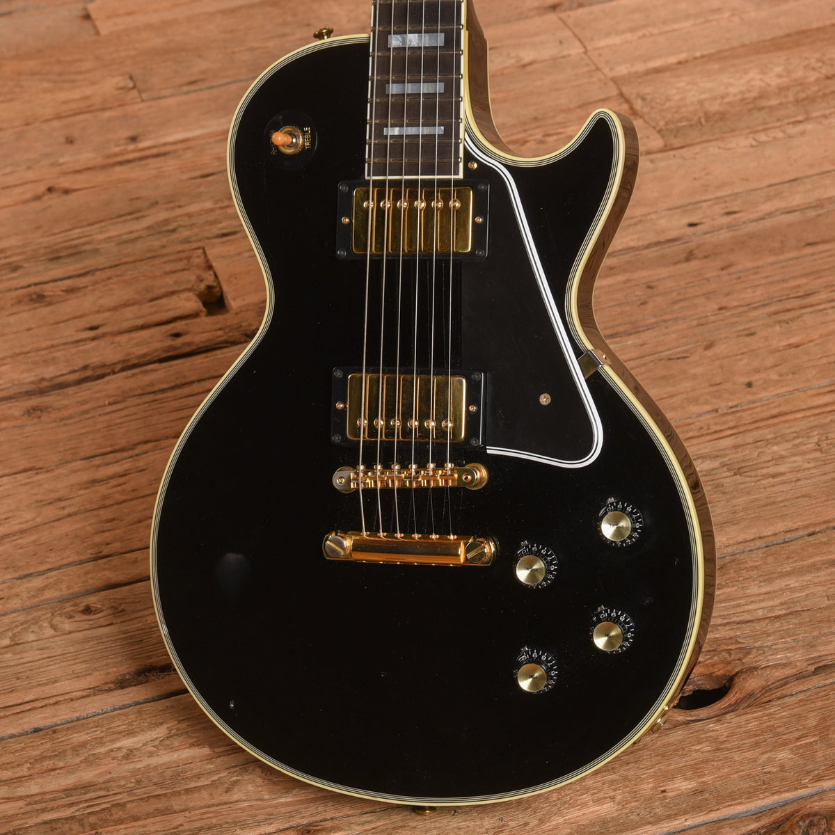 Gibson Custom 50th Anniversary 1960 Les Paul Custom Black Beauty Ebony 2010 - View 2 | MusicMarket
