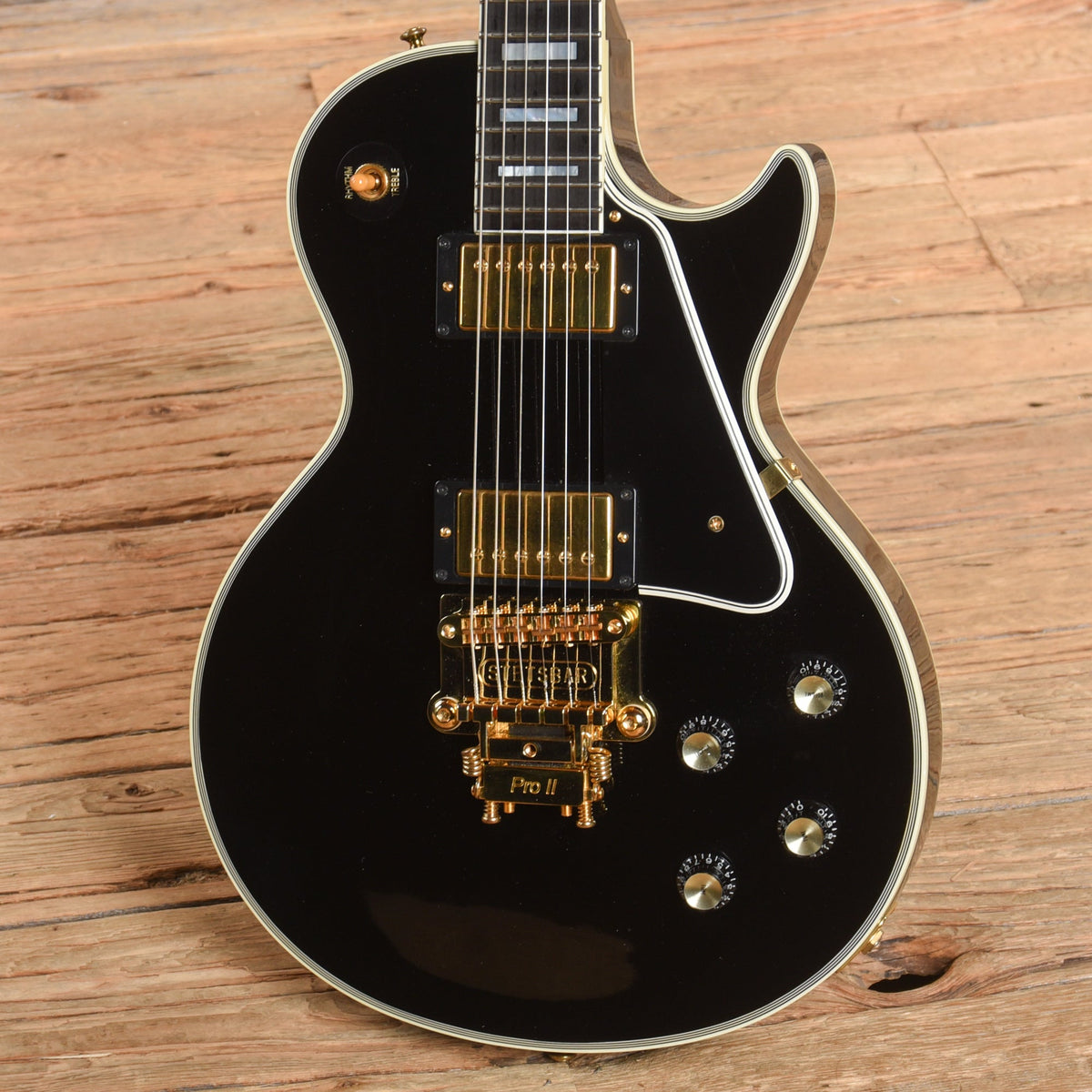Gibson Custom 50th Anniversary 1960 Les Paul Custom Ebony 2010 - View 2 | MusicMarket