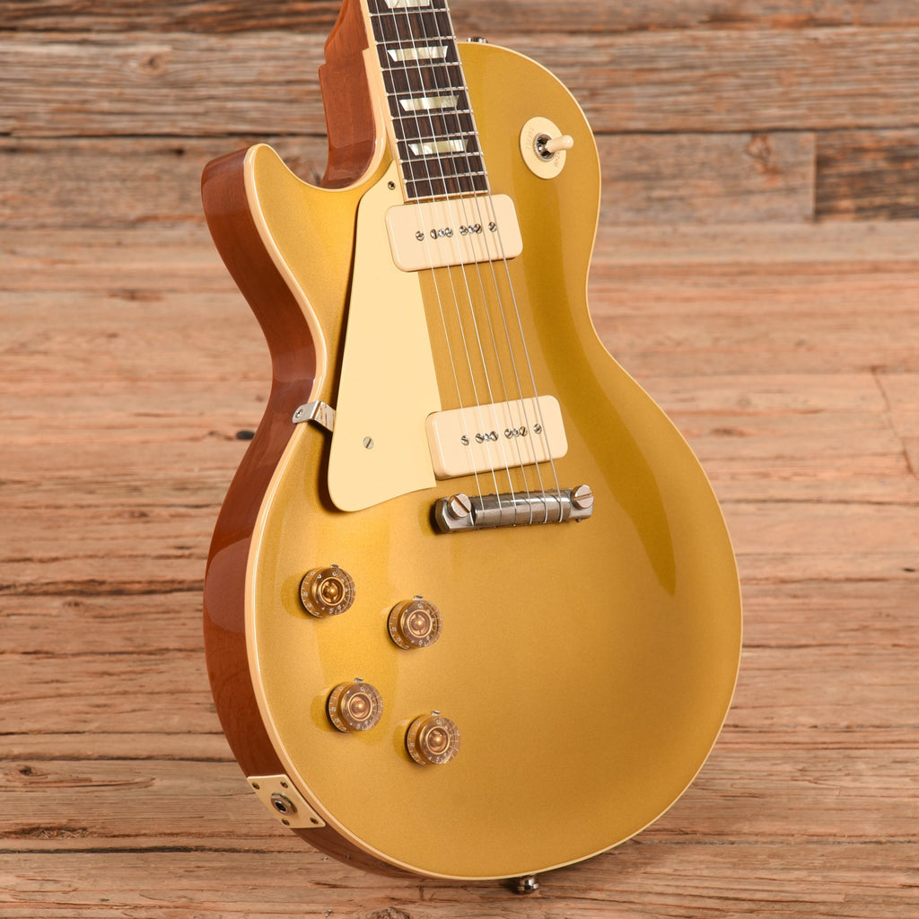 Gibson Custom 54 Les Paul Standard Gold 2020 LEFTY - View 2 | MusicMarket