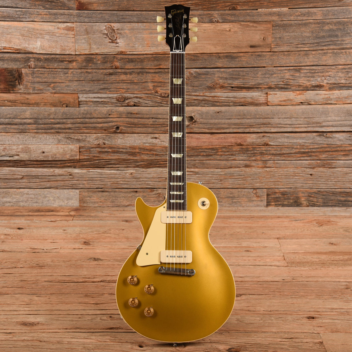 Gibson Custom 54 Les Paul Standard Gold 2020 LEFTY - View 4 | MusicMarket