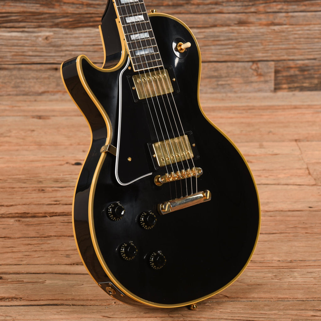 Gibson Custom 57 Les Paul Custom Ebony 2022 LEFTY - View 2 | MusicMarket