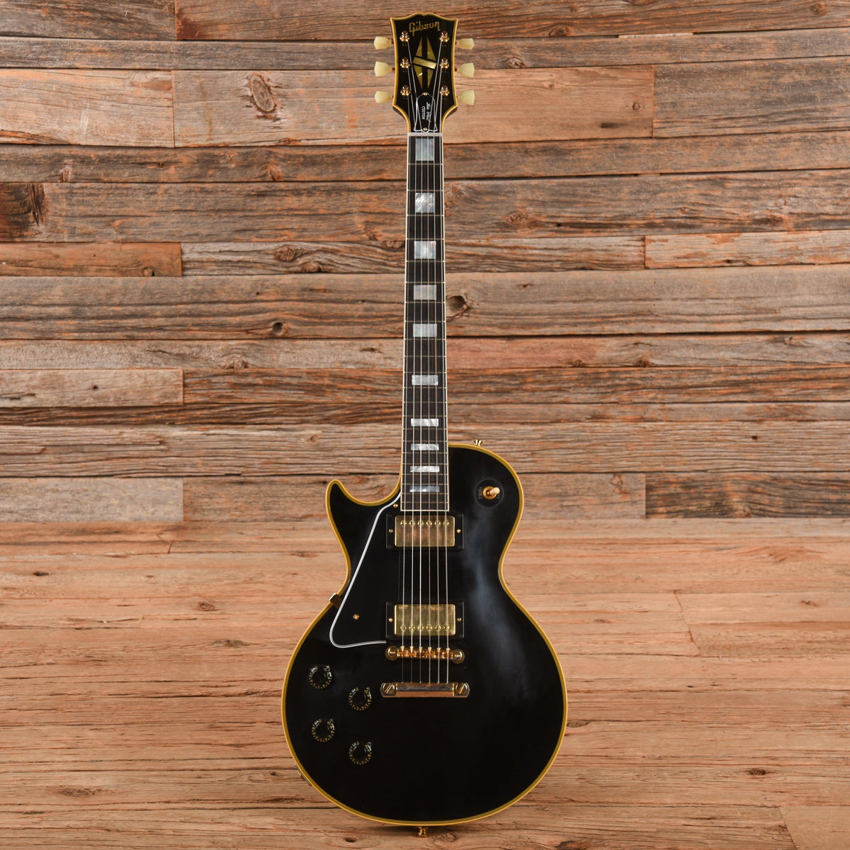 Gibson Custom 57 Les Paul Custom Ebony 2022 LEFTY - View 4 | MusicMarket