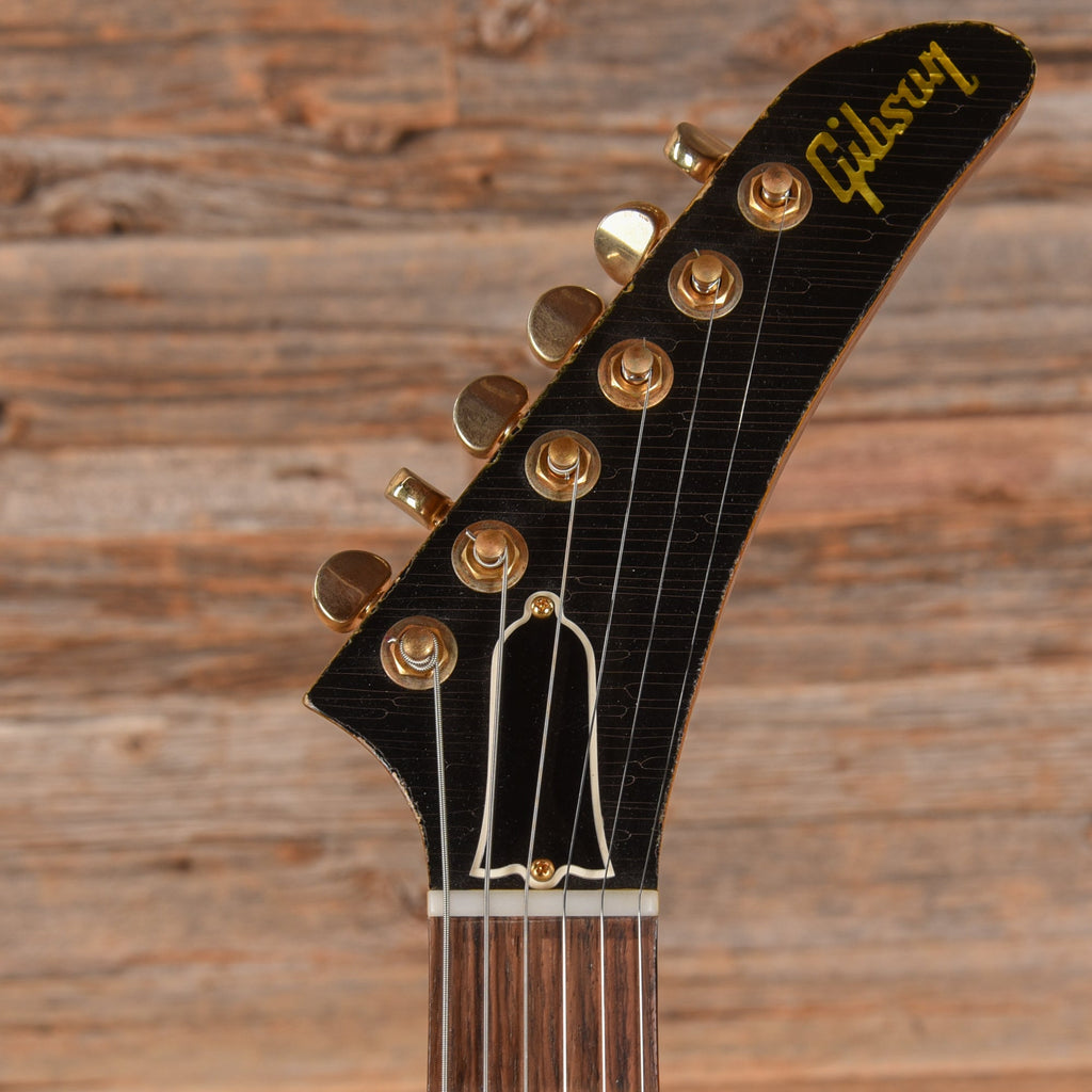 Gibson Custom '58 Explorer Aged "Clapton Cut" Natural 2018 - View 6 | MusicMarket