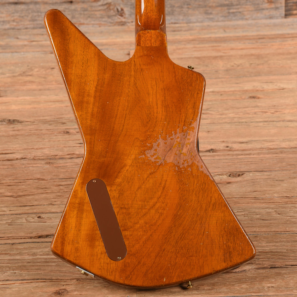 Gibson Custom '58 Explorer Aged "Clapton Cut" Natural 2018 - View 3 | MusicMarket
