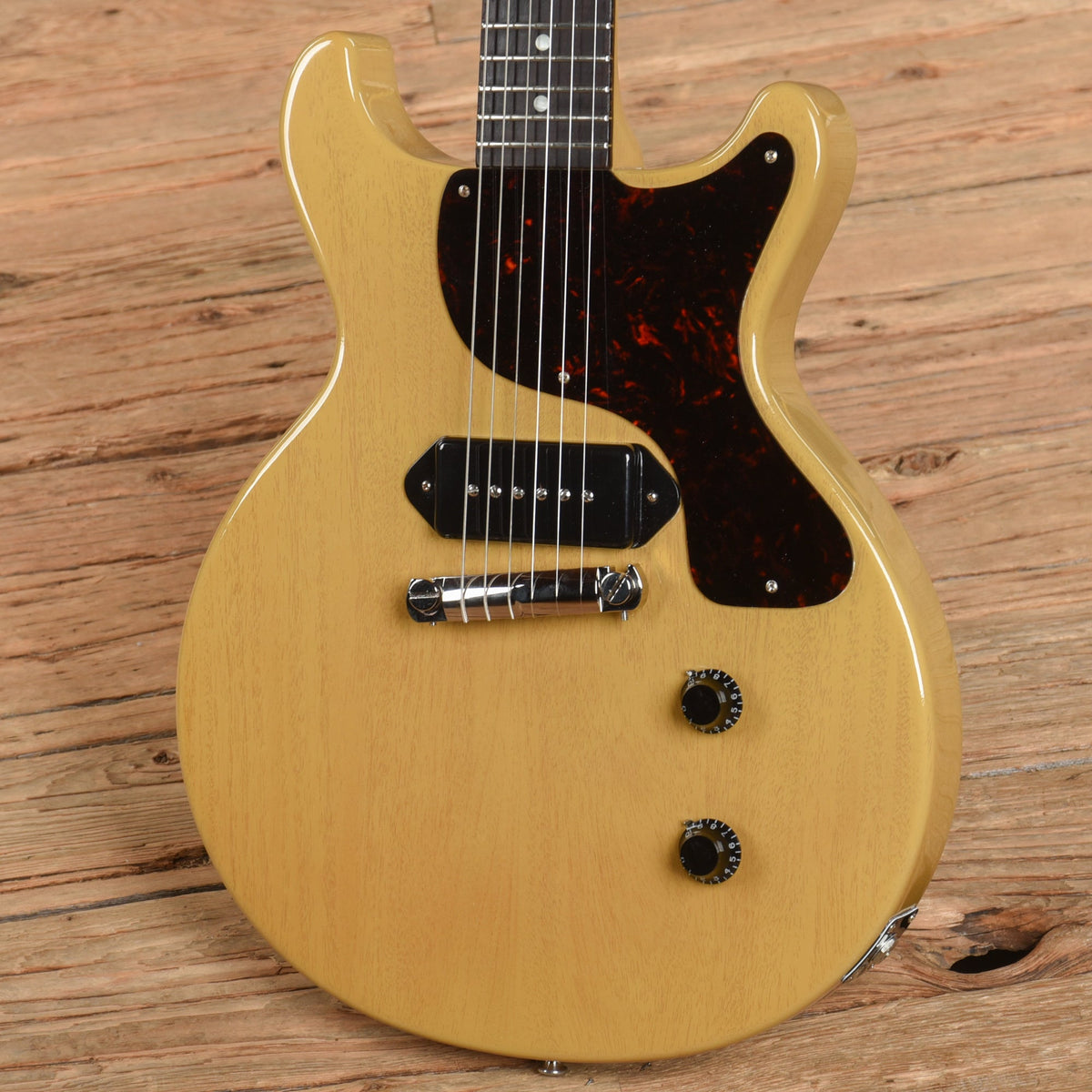 Gibson Custom '58 Les Paul Junior DC TV Yellow 2021 - View 2 | MusicMarket