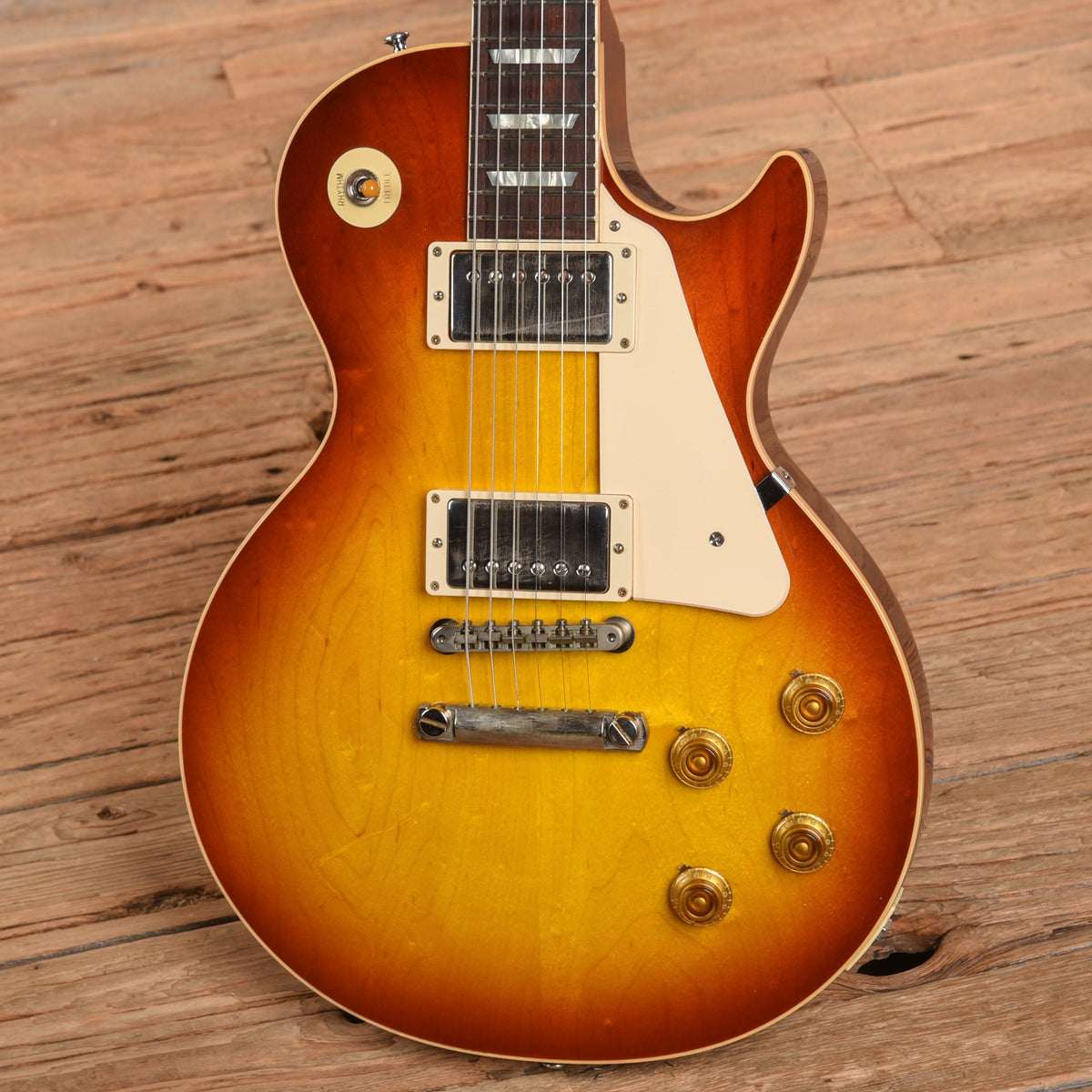 Gibson Custom '58 Les Paul Standard "CME Spec" w/59 Carmelita Neck Slow Iced Tea Fade 2020 - View 2 | MusicMarket