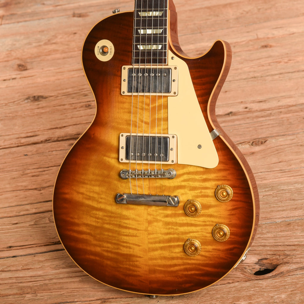 Gibson Custom 58 Les Paul Standard Historic Makeovers Standard Reissue Package Sunburst 2021 - View 2 | MusicMarket