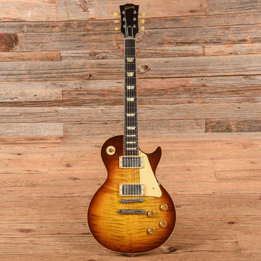 Gibson Custom 58 Les Paul Standard Historic Makeovers Standard Reissue Package Sunburst 2021 - View 4 | MusicMarket