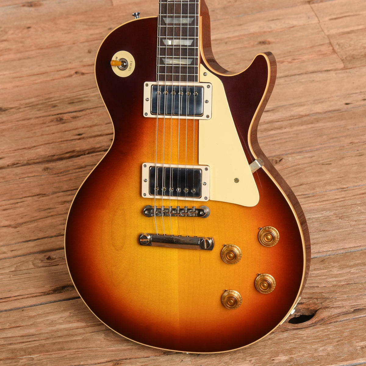 Gibson Custom '58 Les Paul Standard Reissue Sunburst 2024 - View 2 | MusicMarket