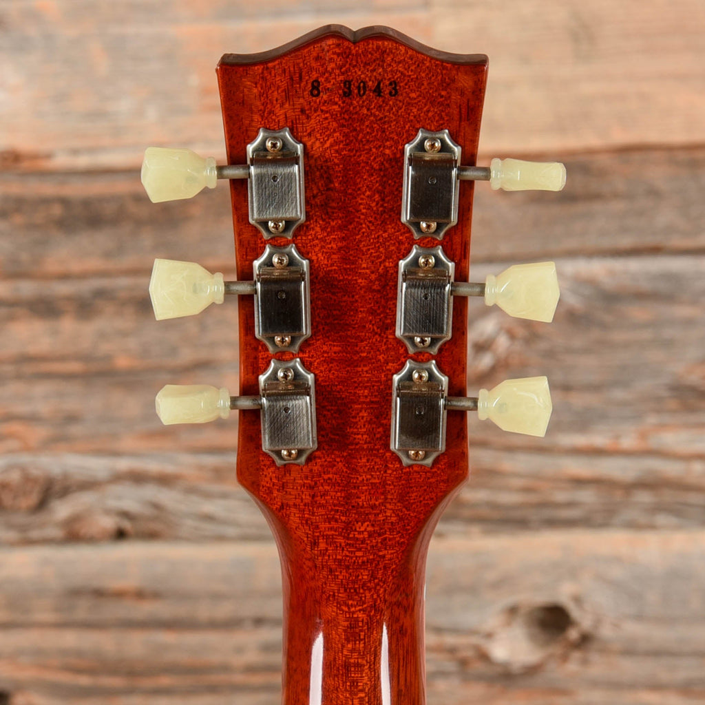 Gibson Custom '58 Les Paul Standard Reissue Tobacco Sunburst 2023 - View 7 | MusicMarket